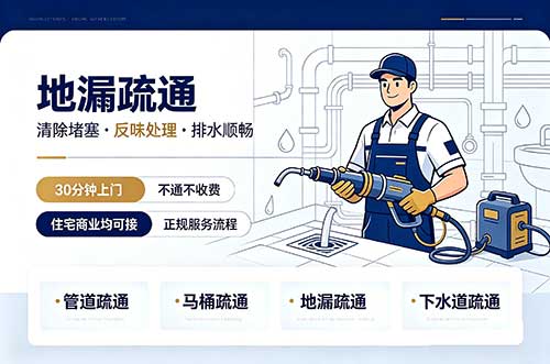 北安地漏疏通