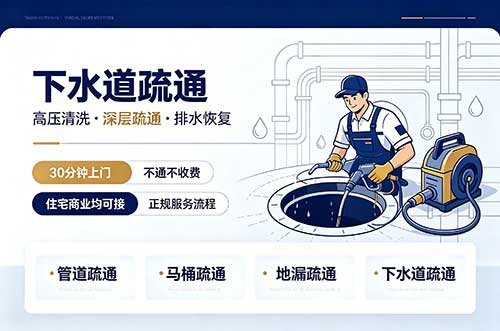 北安下水道疏通